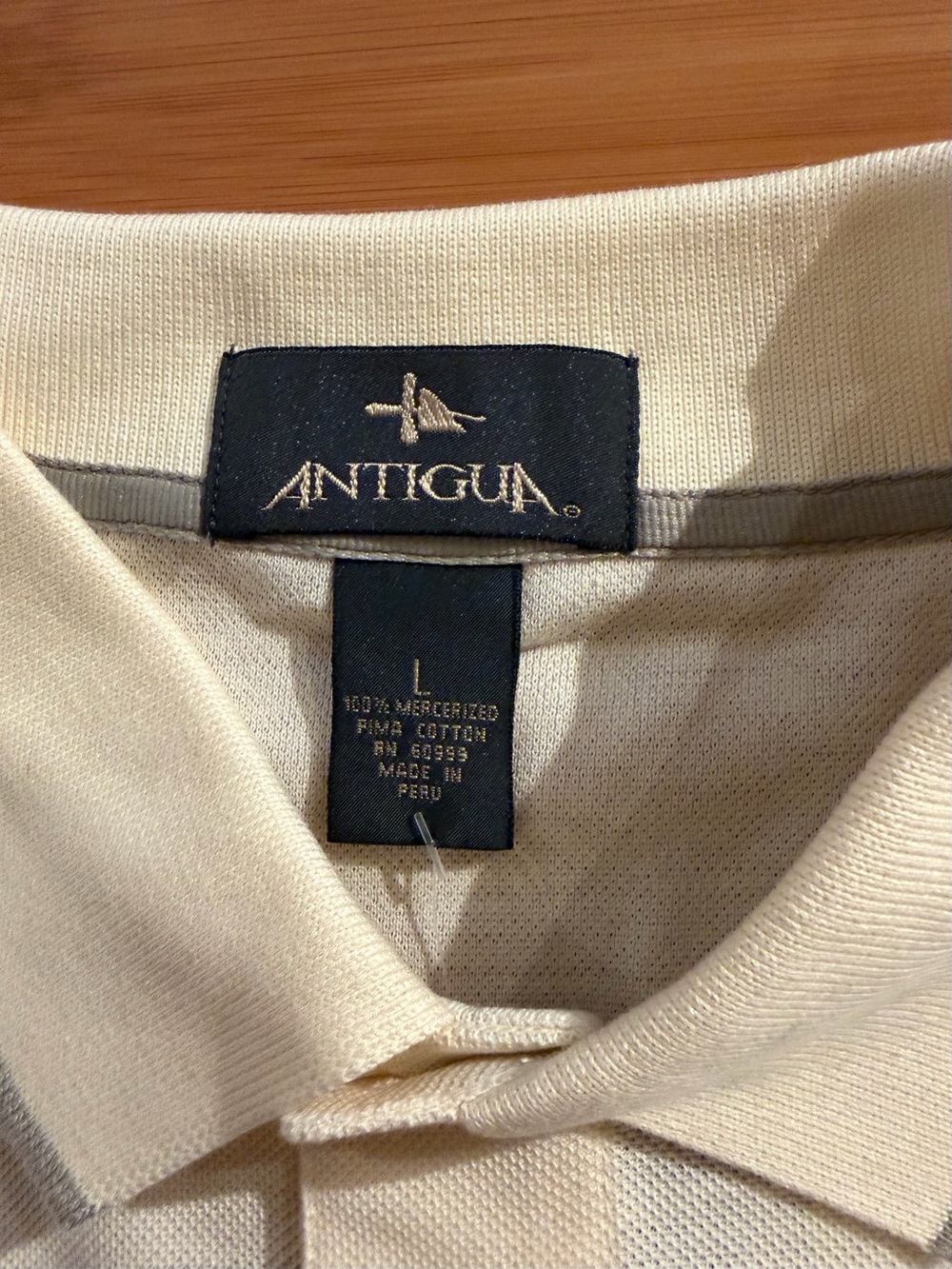 Seattle Mariners Antigua Spring Training Polo – MLB Authentic Collection – NWT - Picture 4 of 9